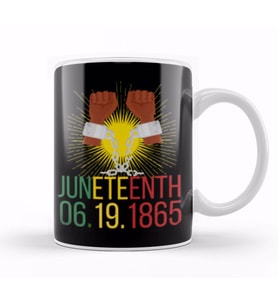 Juneteenth DAY GIFS Kupa Bardak Porselen