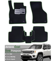 JEEP RENEGADE (2020-2025) Uyumlu EVA Paspas Tam Set–Araca Özel,Kolay Montaj,Su Geçirmez