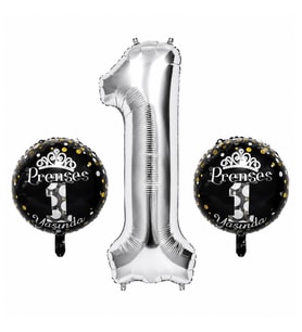 Prenses 1 Yaşında Set Folyo Balon
