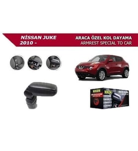 Nissan Juke Uyumlu -2010 Araca Özel Kol Dayama Siyah Niken Parça (Karışık)