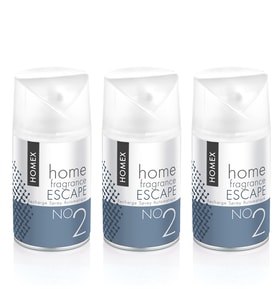 Homex Oda Kokusu Sprey Escape 3 X 260 Ml Makine Yedek