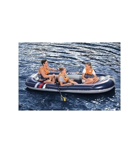 Hydro-Force Oars 124 cm Bot Küreği 2'li Set, Nervürlü Bıçaklar ile Su Üzerinde Hızlı Hareket