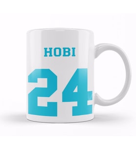 Bts  Hobi Kupa Bardak Porselen