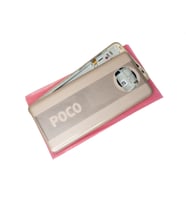 Tkgz Xiaomi POCO X3 / Poco X3 Nfc kasa Arka Pil Kapağı ( FULL) GOLD