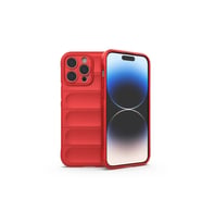 Newface Apple iPhone 14 Pro Max Kılıf Optimum Silikon - Kırmızı