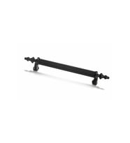 Lüks Ceylan Siyah Çekmece Dolap Kulpları Mobilya Kulp 160 mm 50 ADET (Mat Siyah)