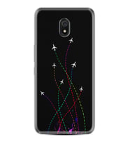 Xiaomi Redmi 8A 8 Pro 9C 9T 10C 11T Pro Kılıf Desenli Silikon Line Planet 1736
