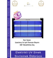 #SinekÖldürücü Elektrikli UV Morötesi Lamba Orta Boy İç Mekan Etkili Askılı Sinek Sivrisinek Öldürüc