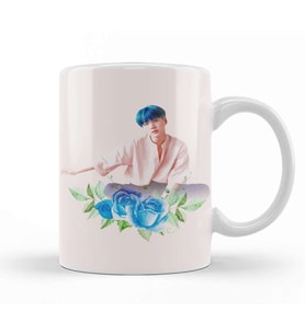 Bts Suga L Kupa Bardak Porselen