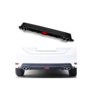 Toyota Corolla Egzoz Görünümlü Difüzör Siyah 2013-2018