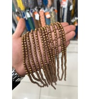 Hematit Taşı Özel Kesim Mat Kahverengi 6x6mm Doğal Taş Dizi