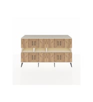 Kronos Konsol 8 Raflı 8 Kapaklı 176x59x99 Aytaşı-Çam/Aytaşı