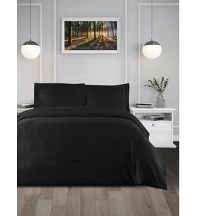Nevresim Takımı Çizgili Cotton 200x220