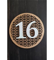Rattan Model Daire, Otel ve Apartman Kapı Numarası