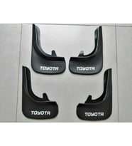 Toyota Tüm Modellere Uygun Paçalık Ön-Arka Takım Tozluk Çamurluk (Siyah - Beyaz)