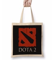 Logo Dota 2 Bez Çanta Uzun Saplı