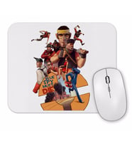 TEAM FORTRESS 2  BLUE SPAY AND RE Mouse Pad