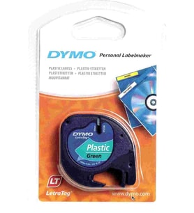 Letratag Şerit Plastik 12mmx4 Mt Yeşil 91204