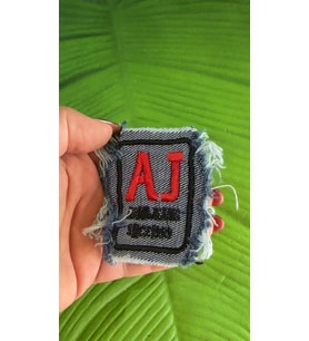7X5 CM NAKIŞ İŞLEME KOT ARMA DİKİŞ GİYİM AKSESUARI