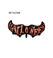 Halloween Font Yazı Folyo Balon