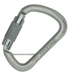 Kong X-Large Bar Carbon Auto Block Otomatik Kilitli Triactlock 50KN Çelik D Karabina 411MNK999KK (Gümüş)