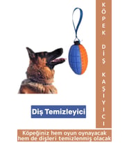 Evcil Hayvan Büyük Küçük Irk Tüm Cinslere Uygun Diş Temizleyici Eğlenceli Köpek Diş Kaşıma Oyun Topu