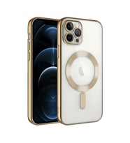 Iphone 13 Kılıf Kross Magneticsafe Kapak - Gold