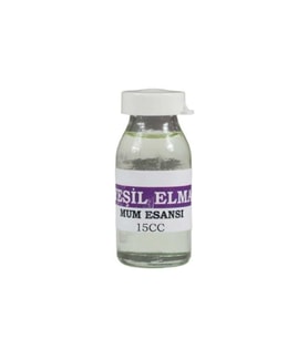 Mum Esansı  (Mum Koku Aromaları ) 15 Cc  Yeşil Elma