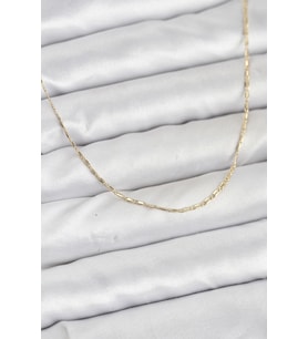 CM 14K Gold Renk Kesme Model 60 cm Kadın Kolye 5886 - HPSBYI6676-9286