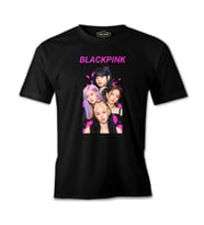 Blackpink - Sparkle Siyah Erkek Tshirt
