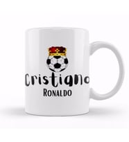 The King Of Football Cristiano Ronaldo 7 Kupa Bardak Porselen