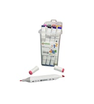 12 Li Kutulu Marker Profosyonel Boya Kalemi 2552