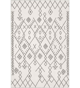 Eliana Home Baskılı, Yıkanabilir Kaymaz Taban Salon Halısı LNA1315 100x150 cm (Bej)