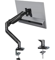 13-32 İnç Gazlı Amortisörlü Tekli Monitör Kolu, 12 kg’a Kadar, Tam Hareketli, VESA 75x75/100x100