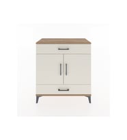 Hyperion Şifonyer 3 Raflı 2 Çekmeceli 2 Kapaklı 88x44x96 Çam-Aytaşı