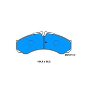 Bos-0986424833 Ön Arka Fren Balatası Fişsiz 17 Mm Kalın...