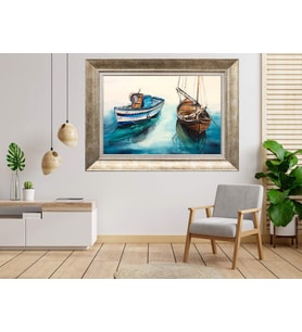 Gümüş Çerçeveli dekoratif Tablo as1507