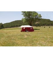 İki Oda Impertex Kamp Çadırı - Bordo