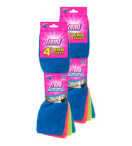 Trend Mikrofiber 4'lü Açık Temizlik Bezi İkili Paket