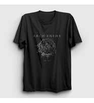Presmono Unisex Siyah Eye Arch Enemy T-Shirt 11539tt