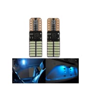 T10 LED Ice Blue 12V Park LED Plaka Tavan LED Ampul 24 Led 