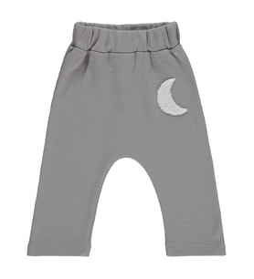 Civil Baby Hilal Baskılı 6-18 Ay Tek Alt Bebe - Gri