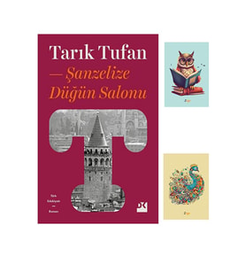 Şanzelize Düğün Salonu - Tarık Tufan 9786050973853 Not Defterli Seti (Renksiz)