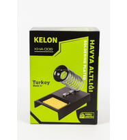 Havya Altlığı, Lehim Sehpası, Metal Tabanlı, Stabil, Sehpa, Tutucu, Otomatik Kapanan Emniyetli, Lehimleme Araç Gereci