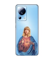 Xiaomi Mi 13 Lite Uyumlu Taylor Swift Desenli Şeffaf Telefon Kılıfı