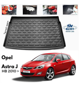 Opel Astra J Bagaj Havuzu Paspası 2009-2015