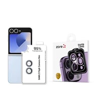 Galaxy Z Flip 6 Zore CL-11 Safir Parmak İzi Bırakmayan Anti-Reflective Kamera Lens Koruyucu