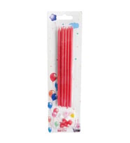 Mum pastel 15 cm kırmızı pk:10-