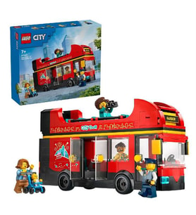 LEGO City Kırmızı İki Katlı Gezi Otobüsü Oyuncağı 60407