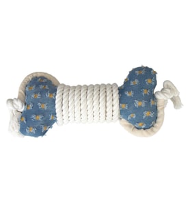 Eastland İpli Peluş Kemik Köpek Oyuncağı 30x5cm